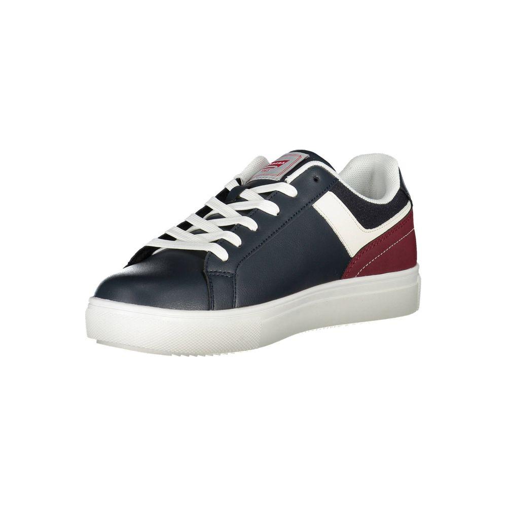 Carrera Blue Eco Leather Men Sneaker Carrera