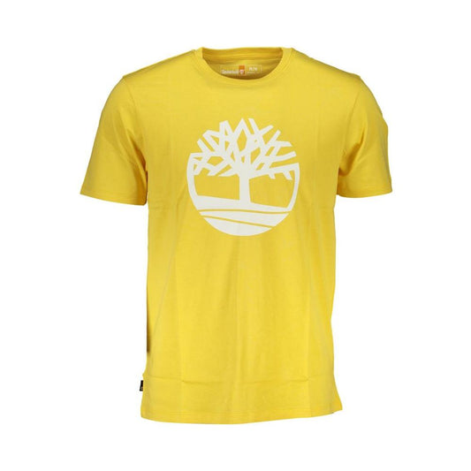 Timberland Yellow Cotton T-Shirt Timberland