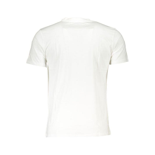 Cavalli Class White Cotton T-Shirt Cavalli Class