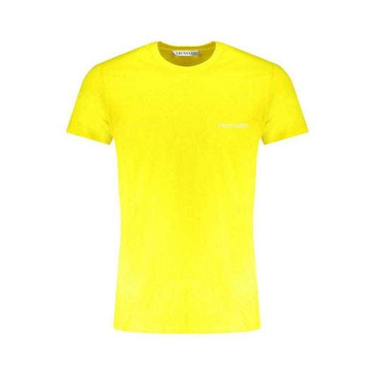 Trussardi Yellow Cotton T-Shirt Trussardi