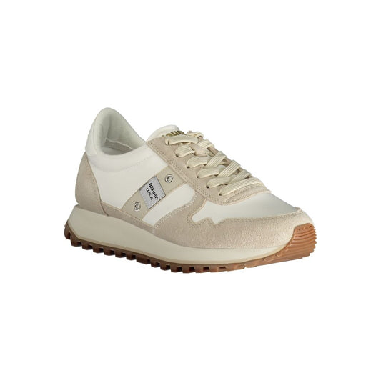 Blauer Beige Polyester Sneaker Blauer