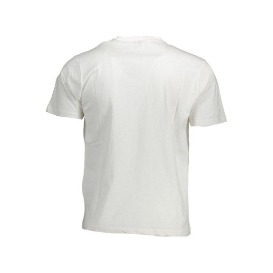 North Sails White Cotton Men T-Shirt North Sails