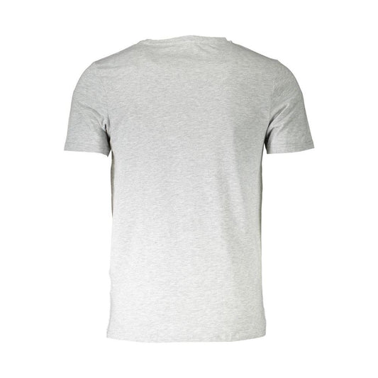 Aeronautica Militare Gray Cotton T-Shirt Aeronautica Militare