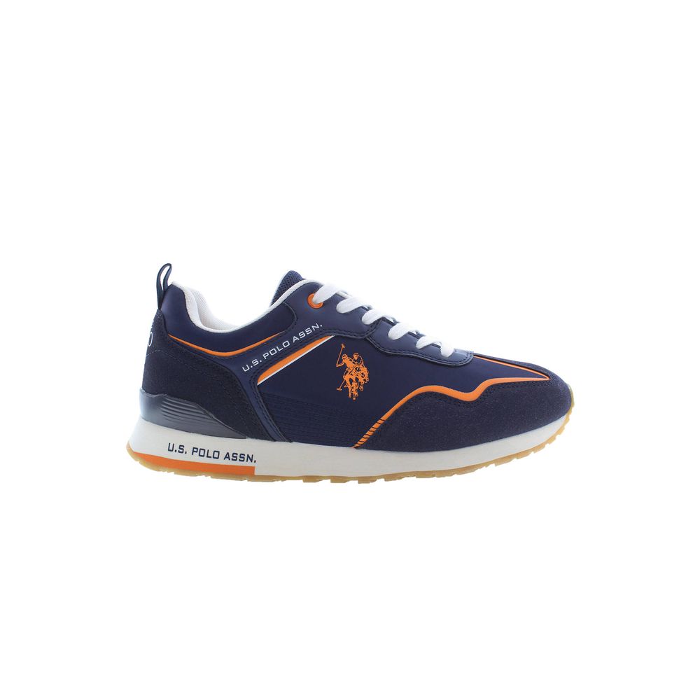 U.S. POLO ASSN. Blue Polyester Men Sneaker U.S. POLO ASSN.