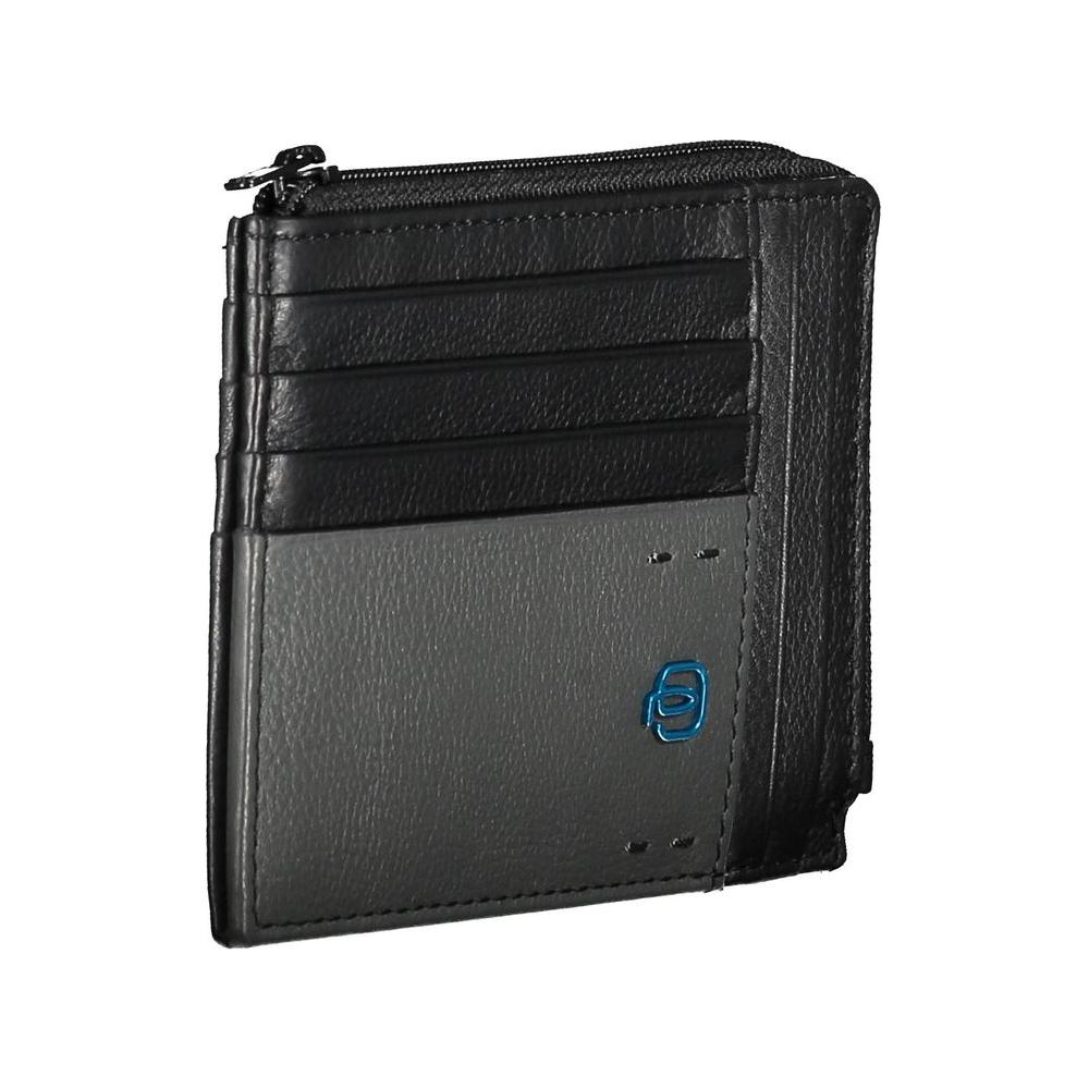 Piquadro "Black Leather Men Wallet" Piquadro