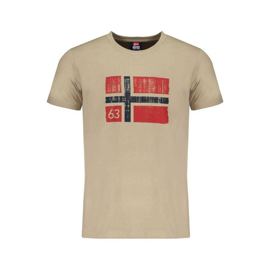 Norway 1963 Beige Cotton T-Shirt Norway 1963