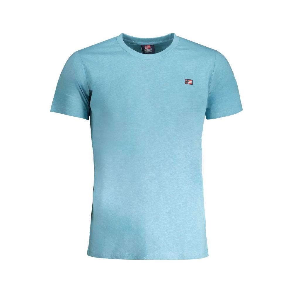 Norway 1963 Light Blue Cotton T-Shirt