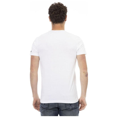 Trussardi Action White Cotton Men's T-Shirt