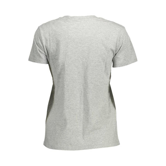 Levi's "Gray Cotton Women T-Shirt" Levi's