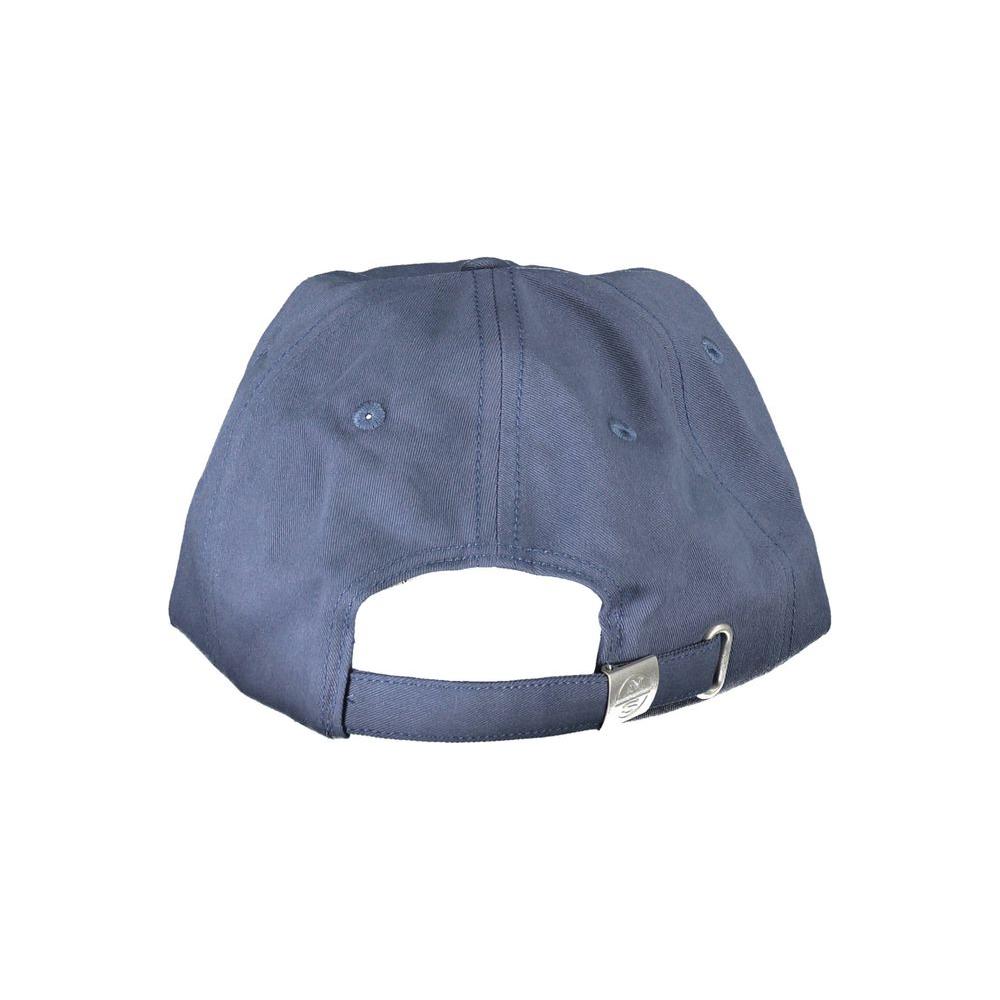 North Sails Blue Cotton Men Cap North Sails