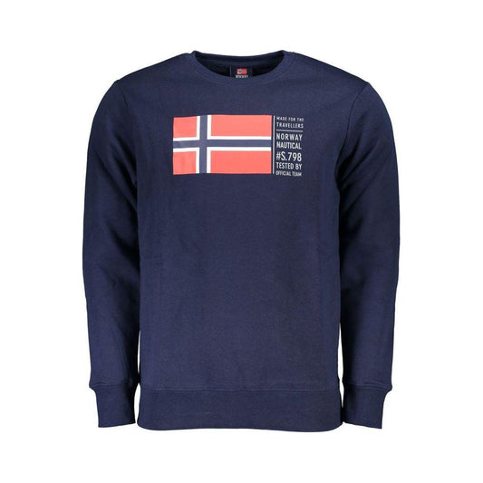 Norway 1963 Blue Cotton Sweater Norway 1963