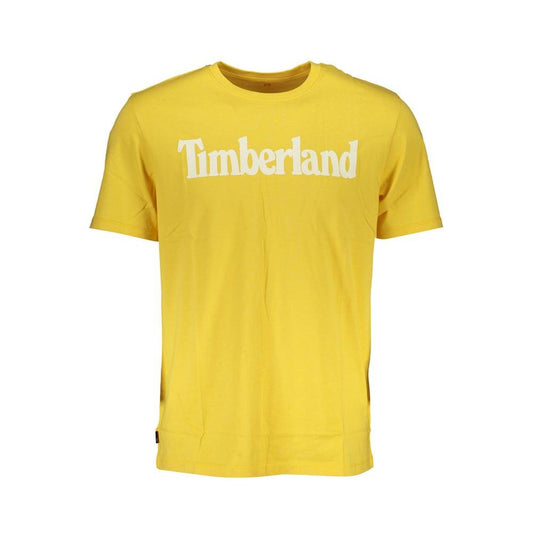 Timberland Yellow Cotton T-Shirt Timberland