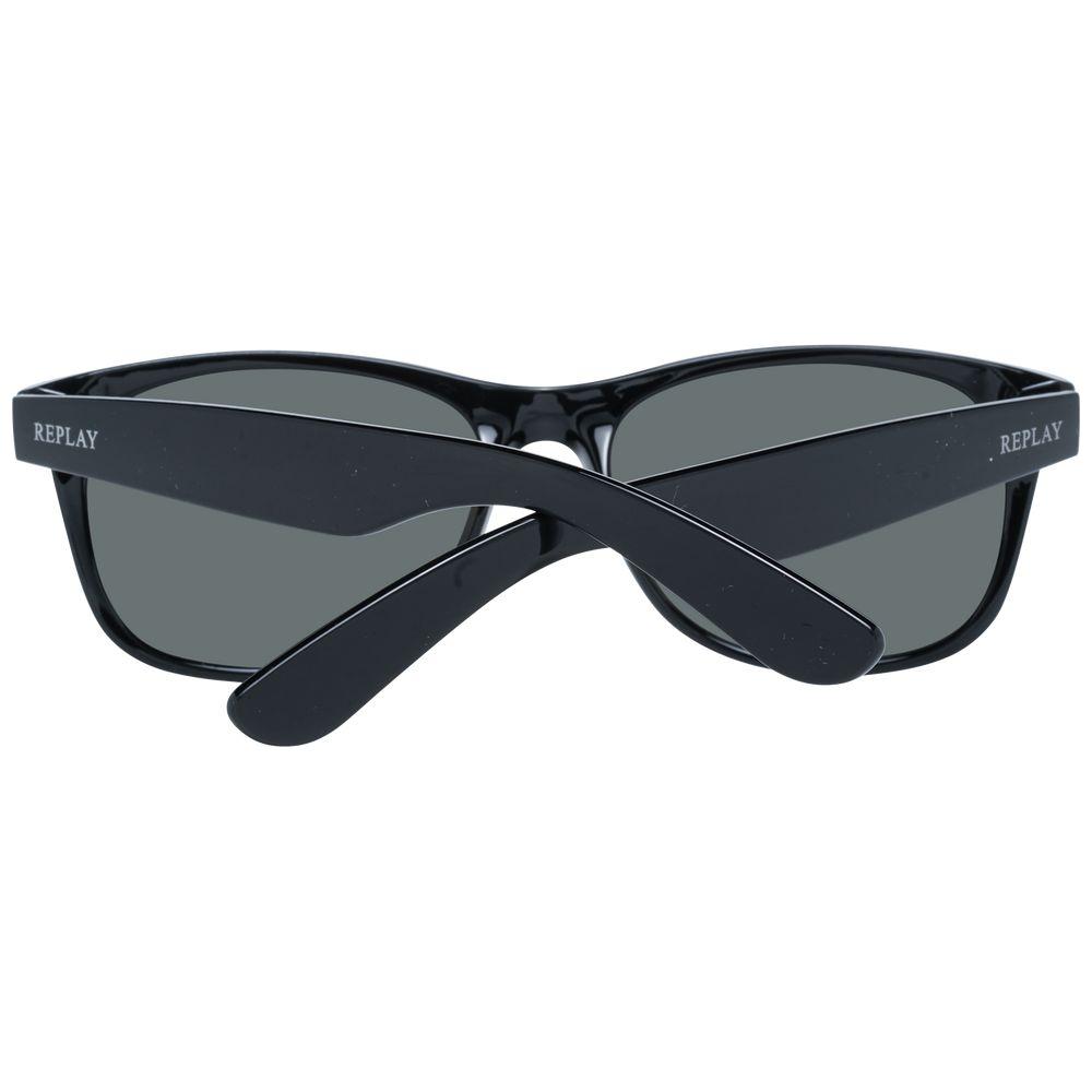 Replay Black Unisex Sunglasses Replay