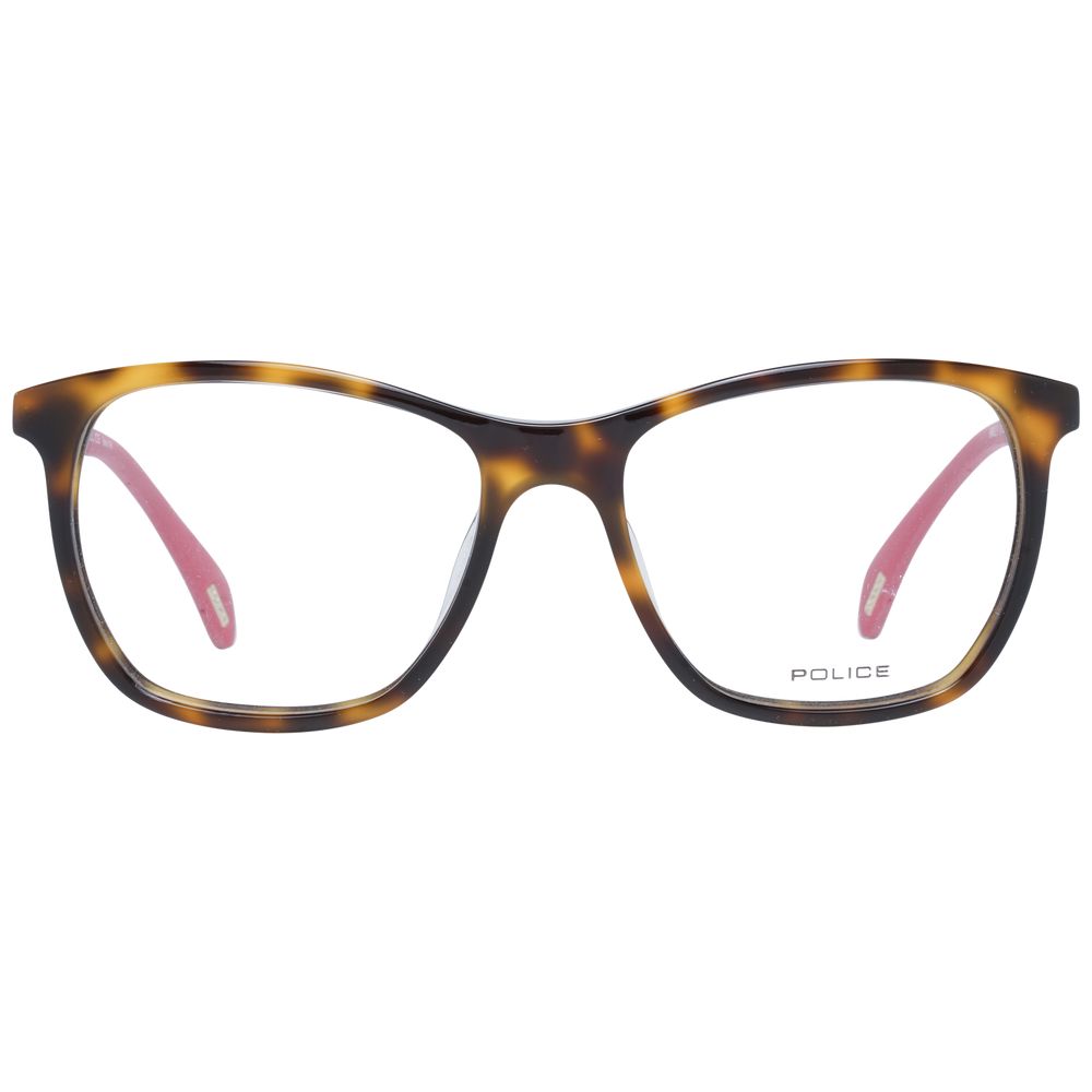 Police Brown Metal & Plastic Glasses (Frames)1728,67345776800,Accessories,Brown,Glasses (Frames) - Glasses and Sunglasses - Accessories,Glasses and Sunglasses - Accessories,New with tags,Police,Women