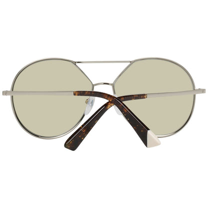 Web Gold Metal Sunglasses
