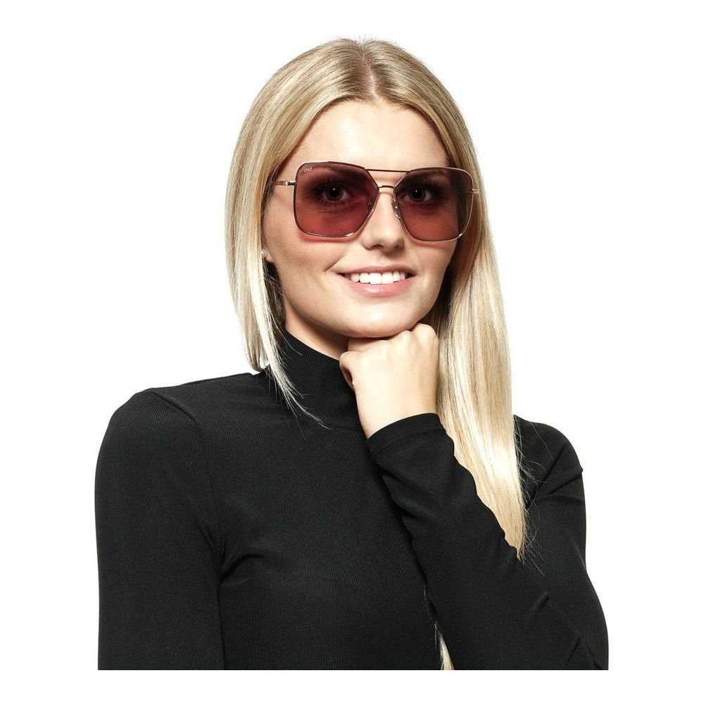 Web Rose Gold Women Sunglasses Web