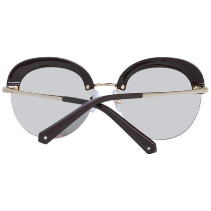 Swarovski Gold Metal & Plastic Sunglasses Swarovski