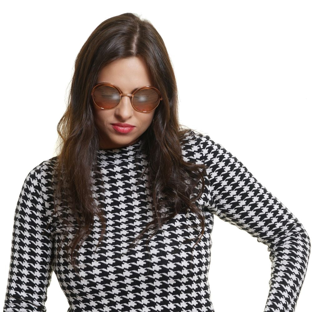 Web Rose Gold Metal & Plastic Sunglasses