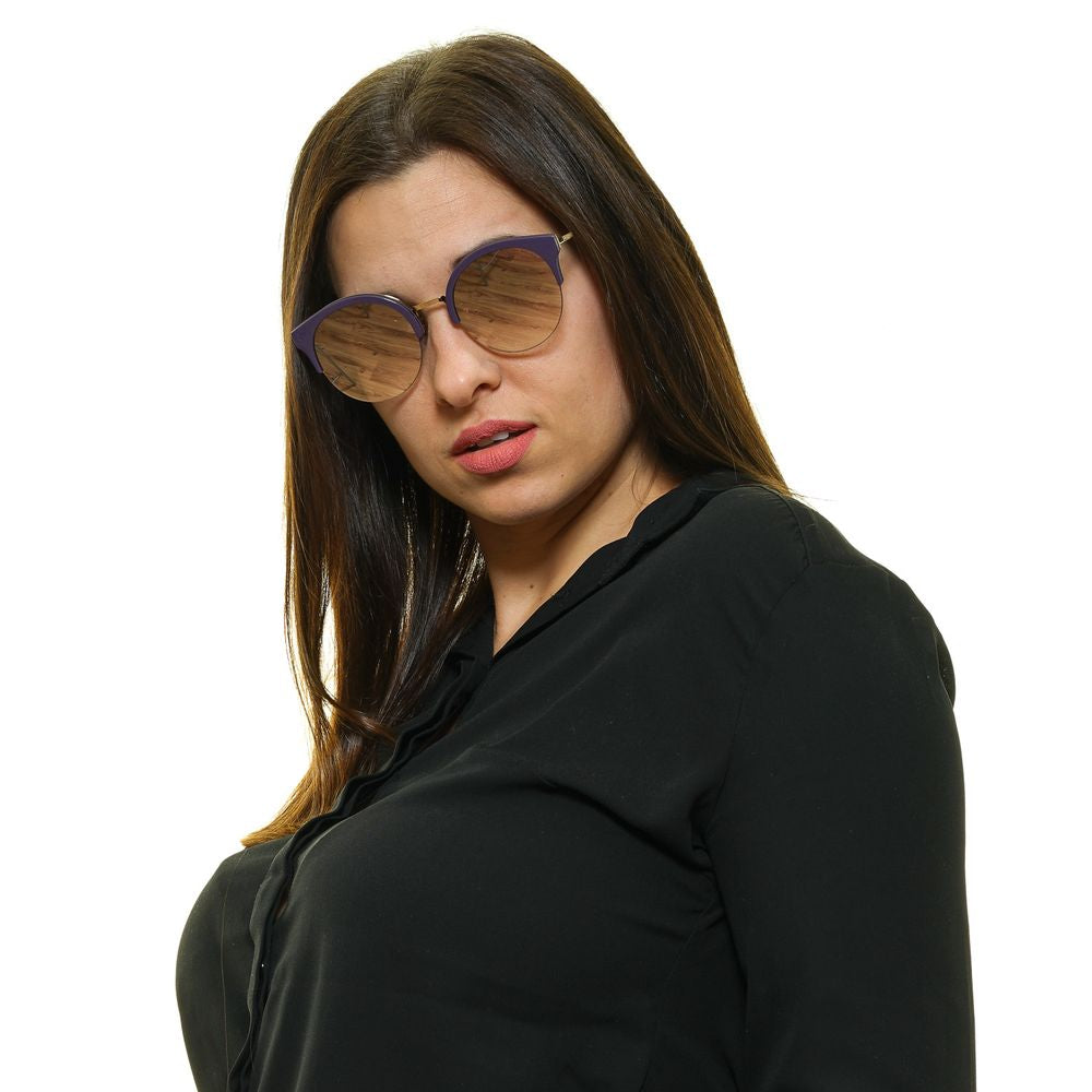 Police Gold Metal & Plastic Sunglasses