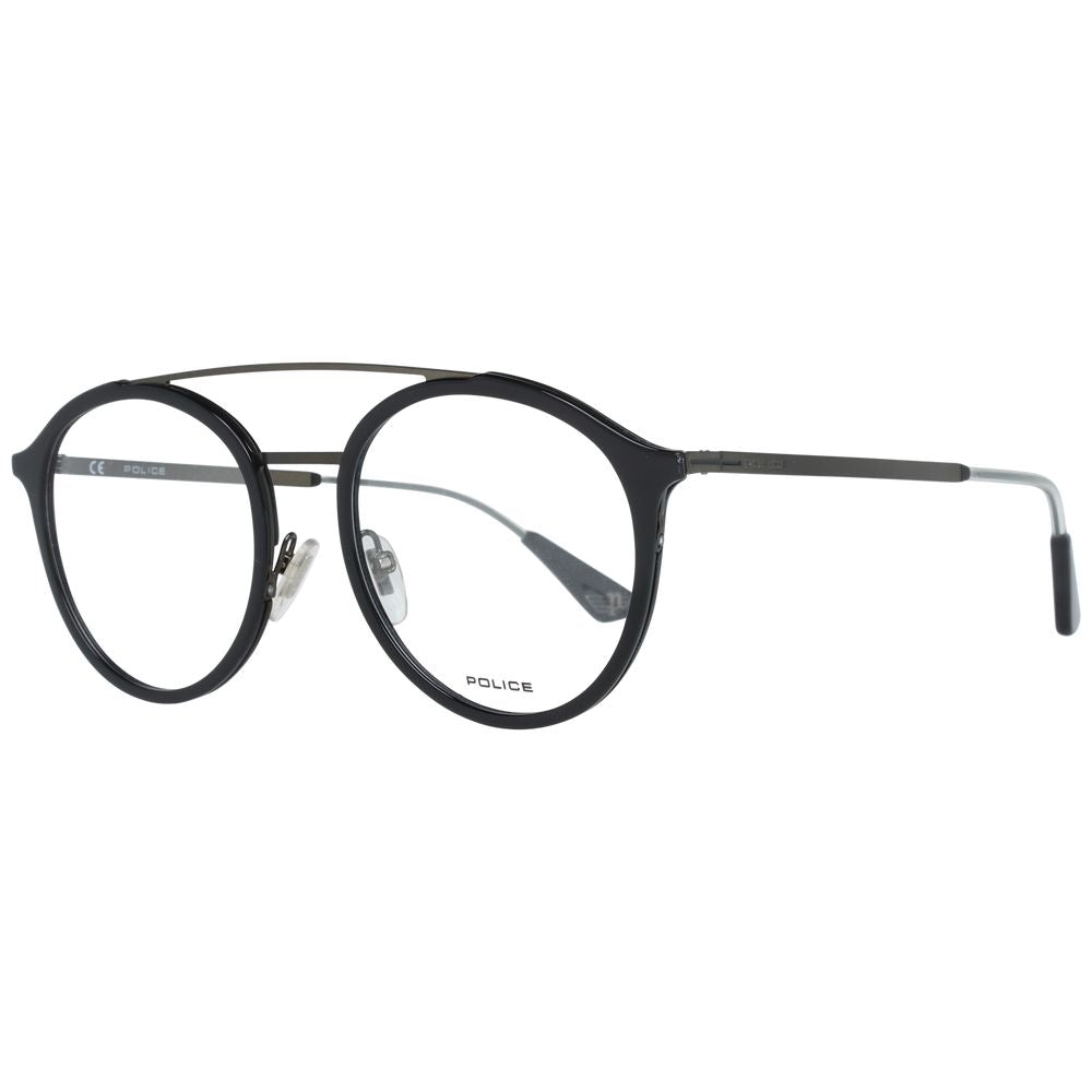 Police Black Metal & Plastic Glasses (Frames)