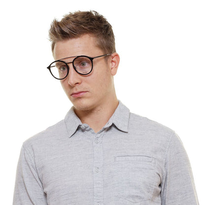 Police Black Metal & Plastic Glasses (Frames)