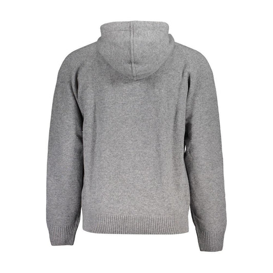 K-WAY Gray Wool Sweater K-WAY