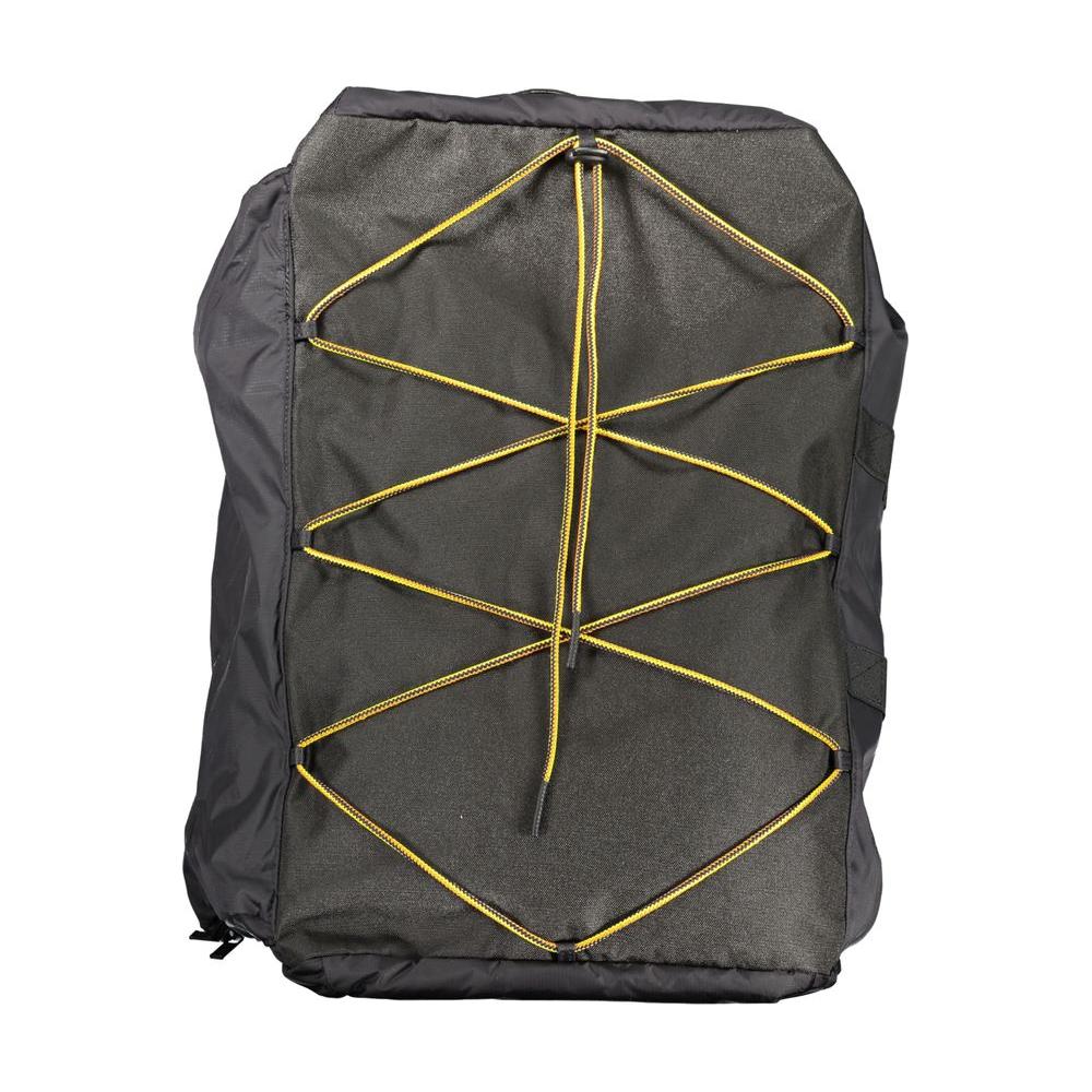 K-WAY Black Polyester Backpack K-WAY