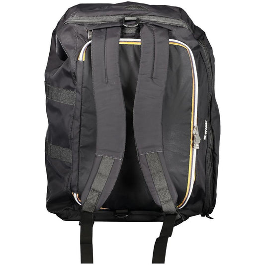 Black Polyester Backpack