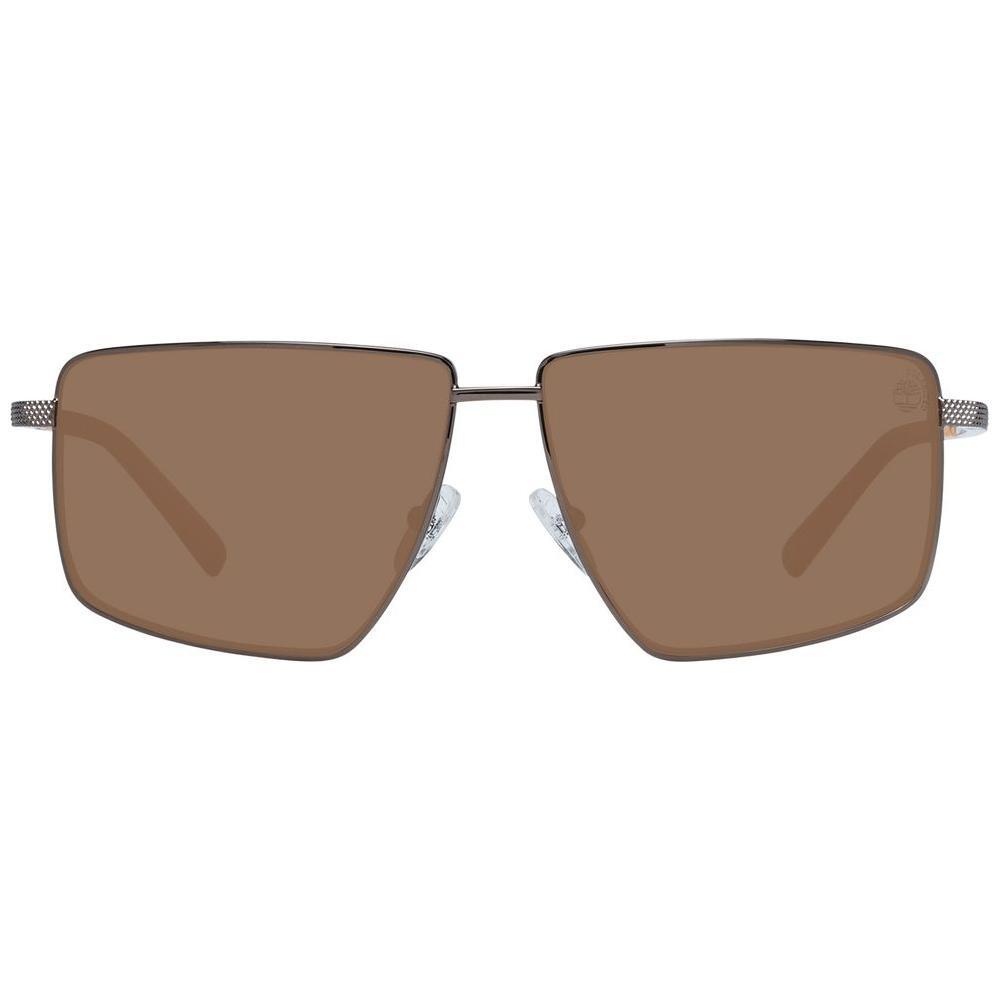 Timberland Brown Metal Sunglasses