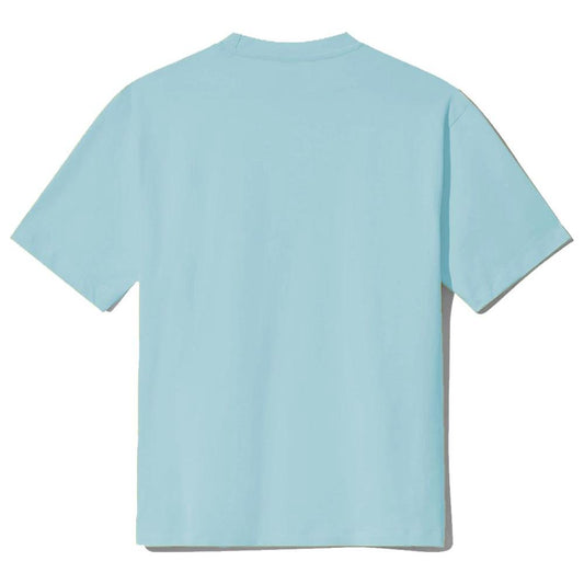 Comme Des Fuckdown Light Blue Cotton T-Shirt Comme Des Fuckdown