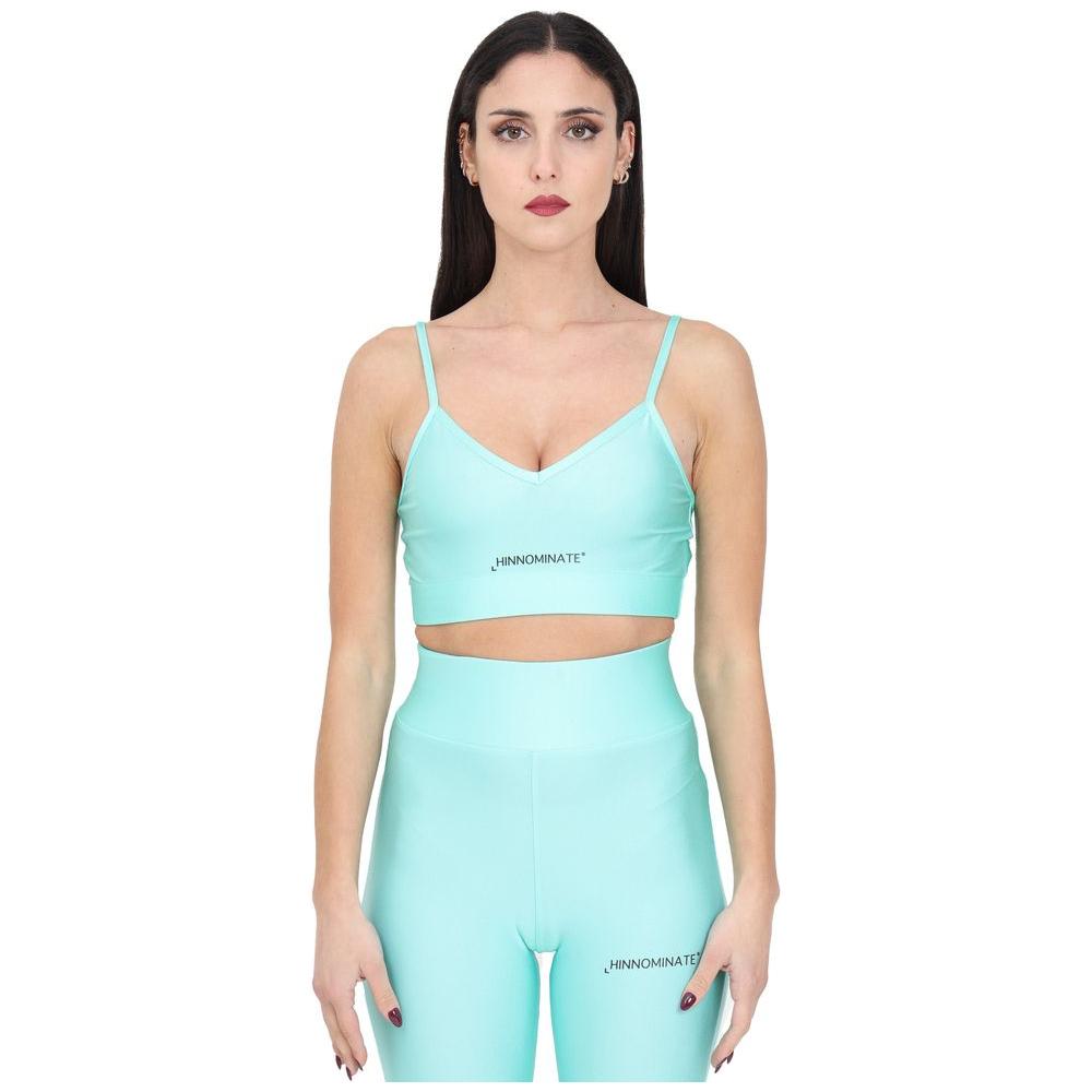 Hinnominate Green Polyamide Women Top Hinnominate