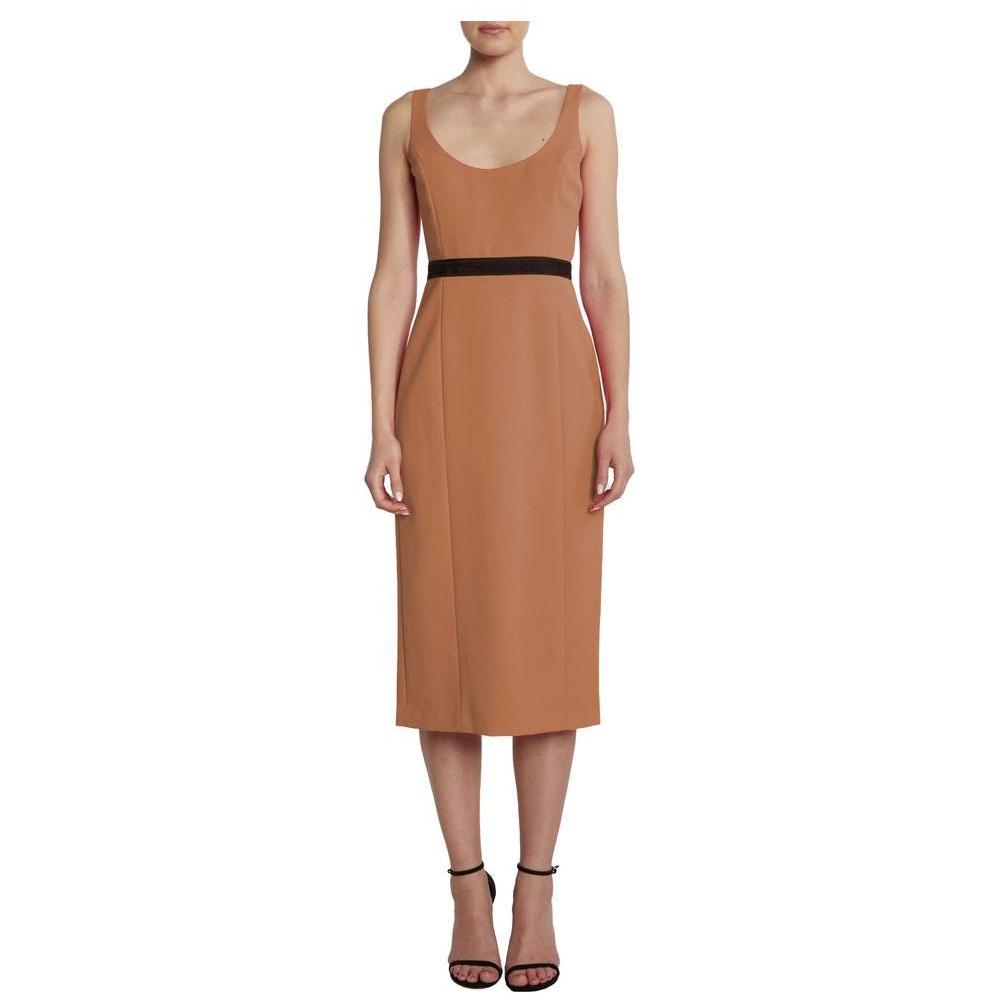 PINKO Brown Polyester Dress PINKO