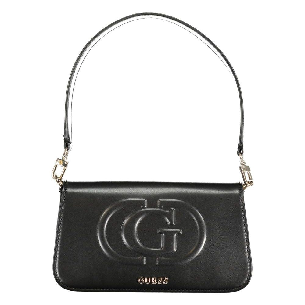 Guess Jeans Black Polyethylene Handbag Guess Jeans