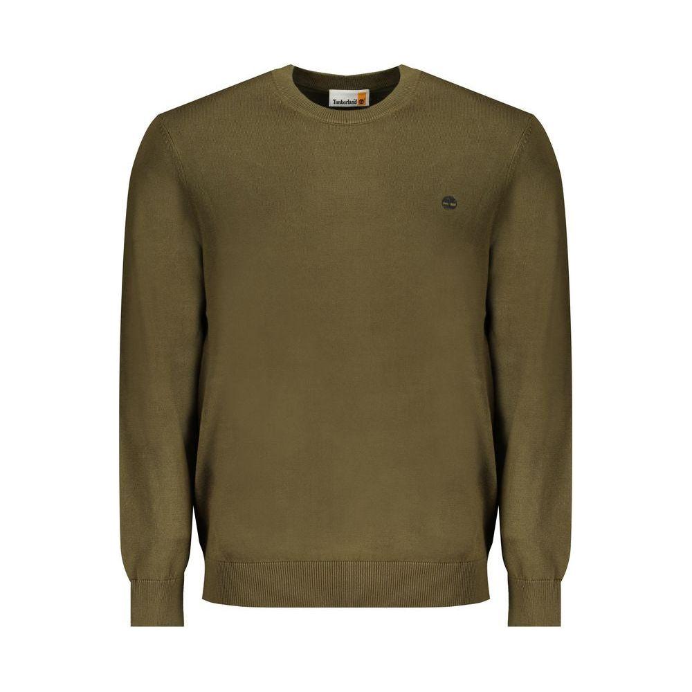 Timberland Green Cotton Sweater Timberland