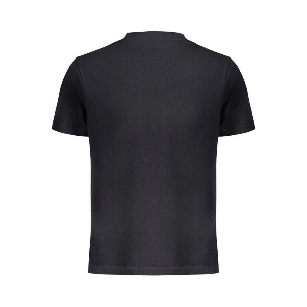 Napapijri Black Cotton T-Shirt Napapijri