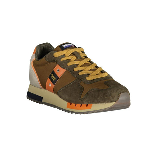 Blauer Brown Polyester Sneaker Blauer