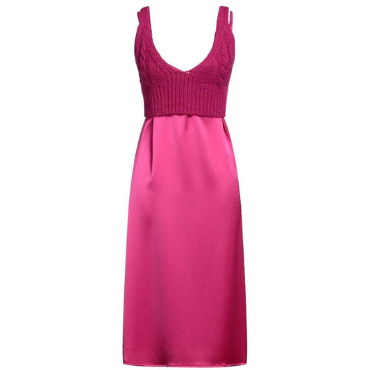 PINKO Fuchsia Polyester Dress PINKO