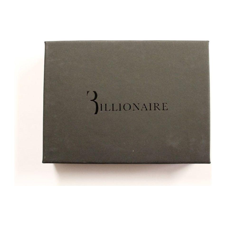 Billionaire Italian Couture Brown Leather Bifold Wallet Billionaire Italian Couture