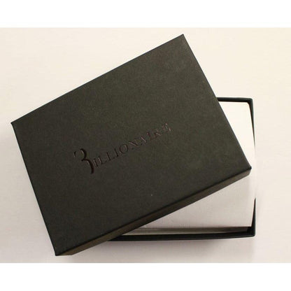 Billionaire Italian Couture Brown Leather Bifold Wallet Billionaire Italian Couture