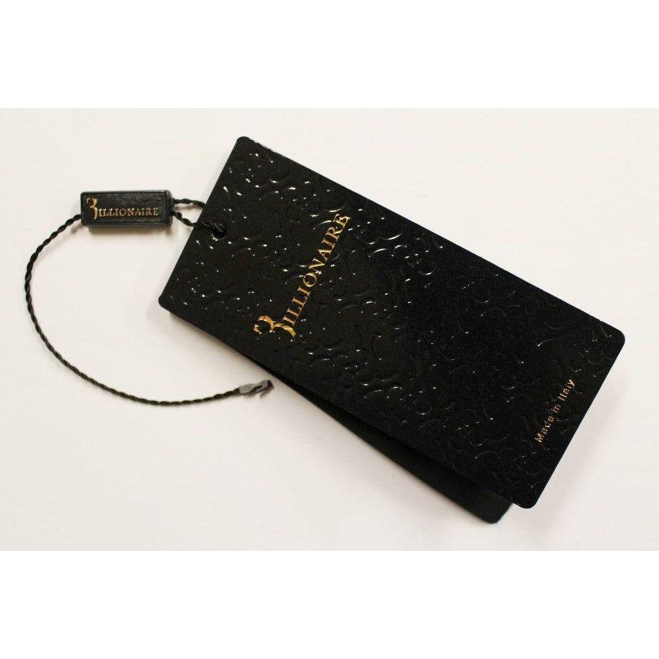 Billionaire Italian Couture Brown Leather Bifold Wallet Billionaire Italian Couture