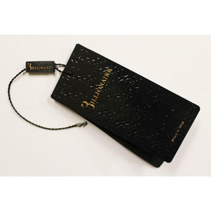 Billionaire Italian Couture Brown Leather Bifold Wallet Billionaire Italian Couture