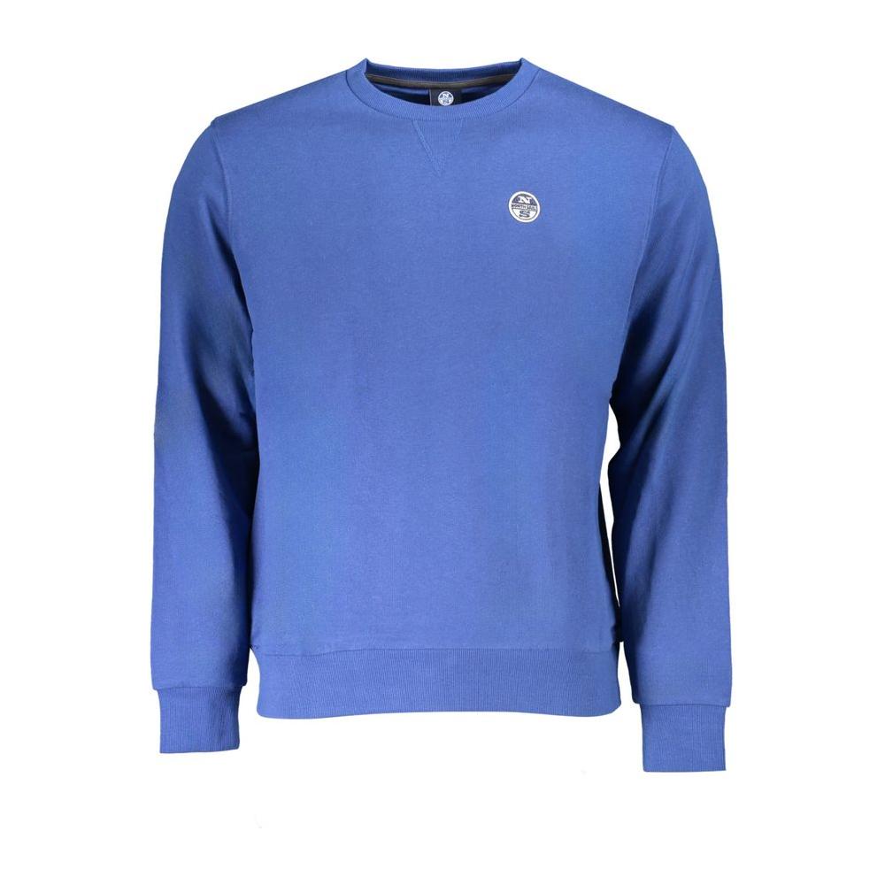 North Sails Blue Cotton Sweater North Sails