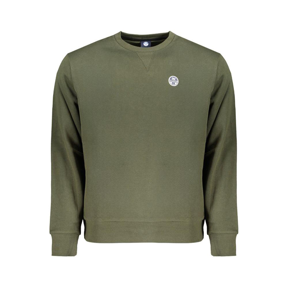 North Sails Green Cotton Sweater North Sails