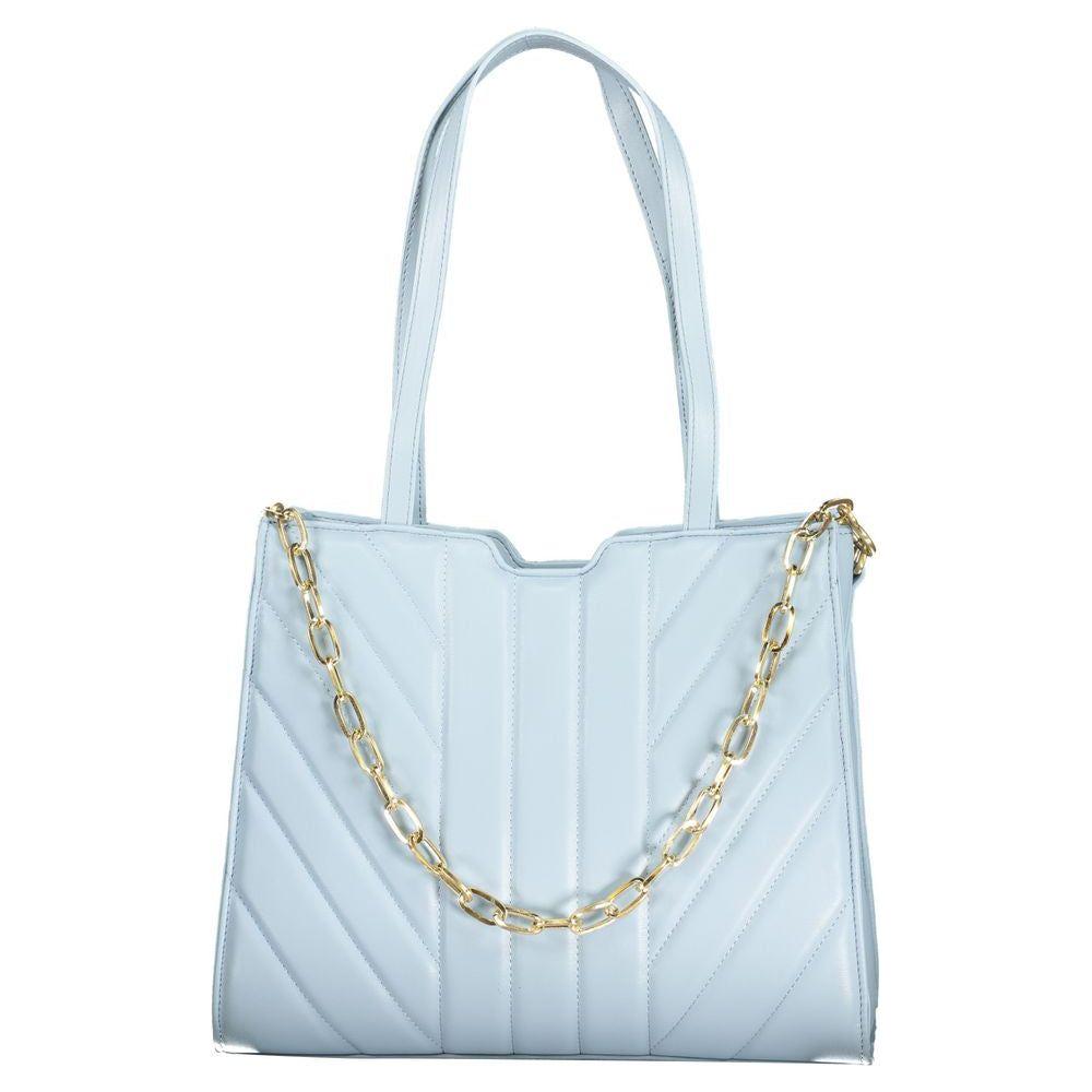 Valentino Bags Light Blue Polyethylene Handbag Valentino Bags