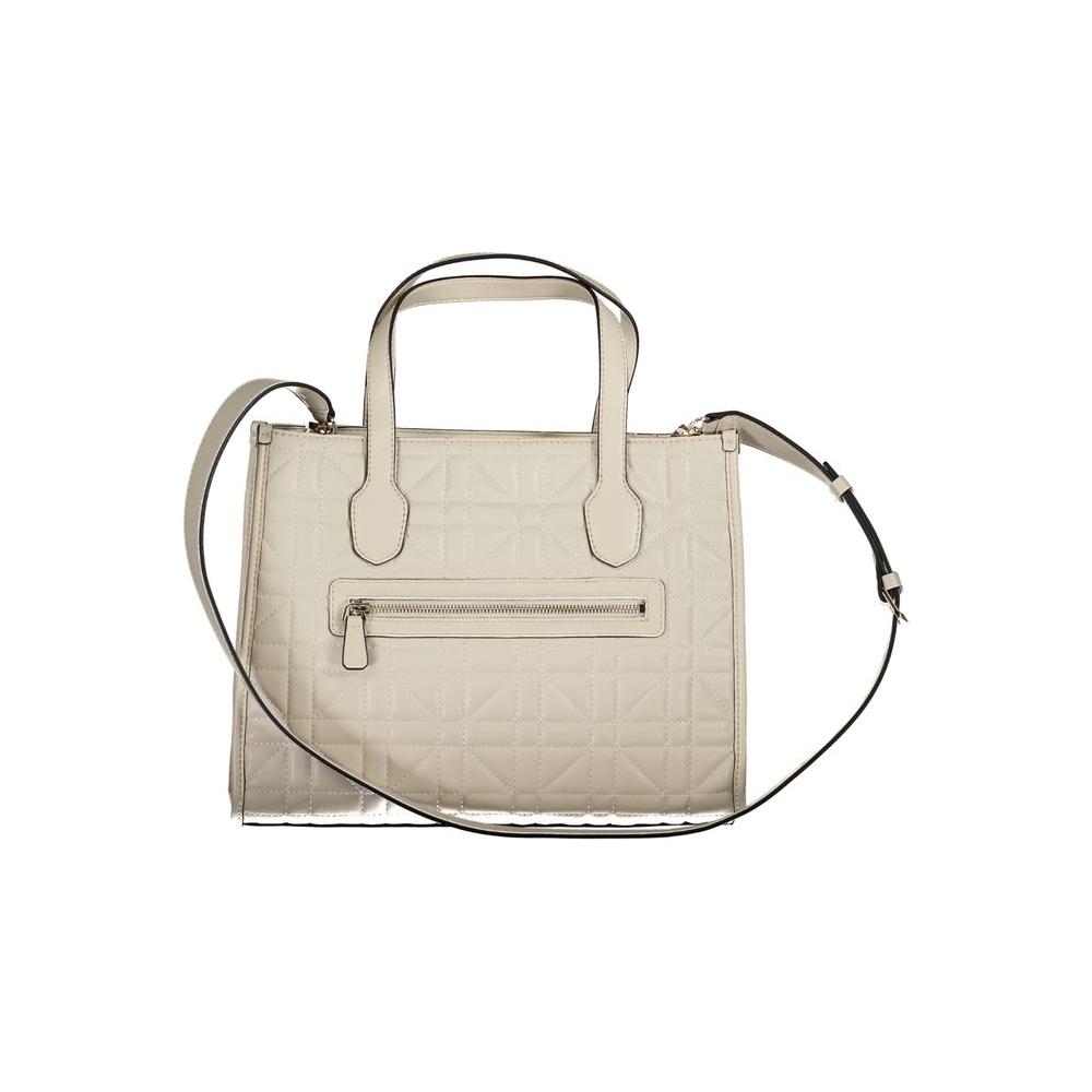 Guess Jeans Beige Polyethylene Handbag Guess Jeans