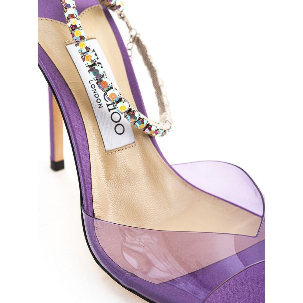 Jimmy Choo Purple Raso Sandal Jimmy Choo