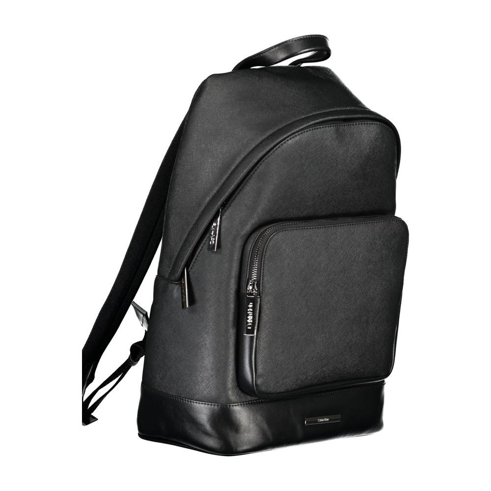 Calvin Klein Black Polyester Backpack Calvin Klein