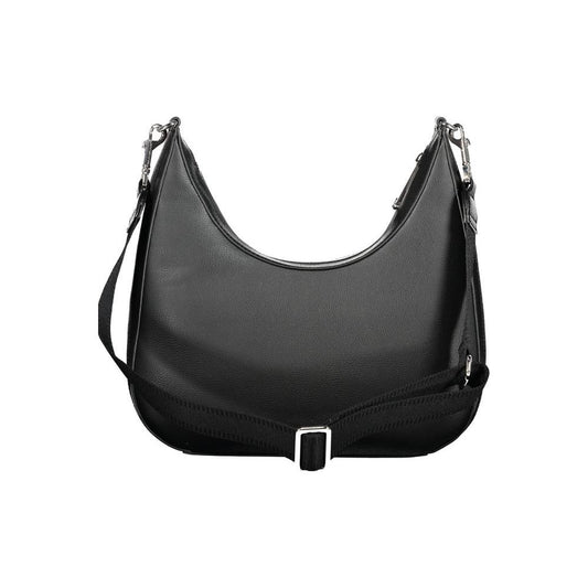 Tommy Hilfiger Black Polyester Handbag Tommy Hilfiger