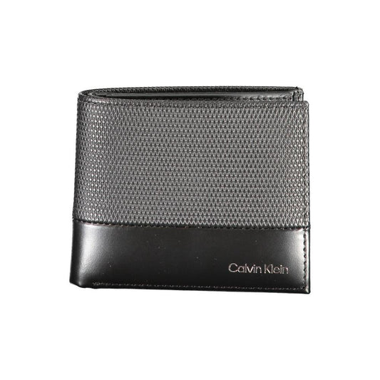 Calvin Klein Black Leather Wallet Calvin Klein