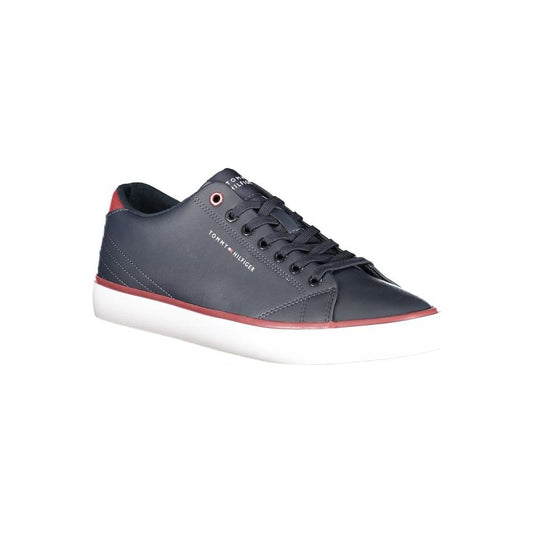 Tommy Hilfiger Blue Polyester Sneaker Tommy Hilfiger